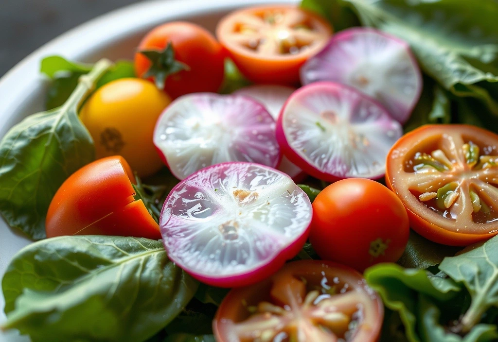 Čerstvé suroviny na tanieri